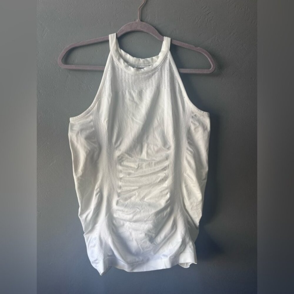 Athleta White Tank L